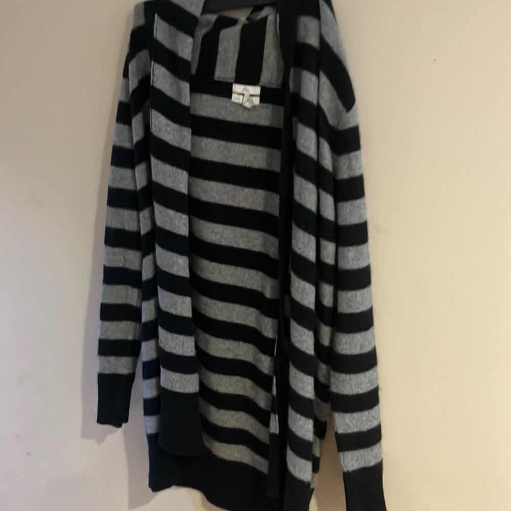 Joie cashmere hooded cardigan XS